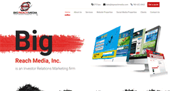 Desktop Screenshot of bigreachmedia.com